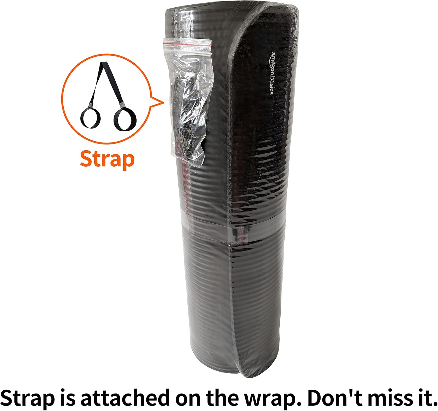 Extra Thick Foam Exercise Mat with Carrying Strap - Image 8