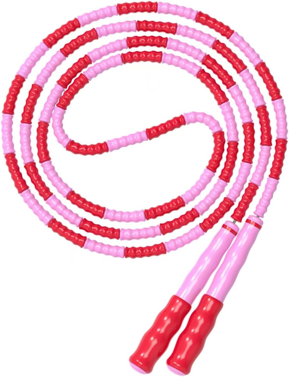 Adjustable Segmented Beaded Jump Rope for Fitness - Image 14