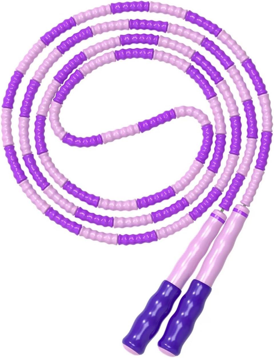 Adjustable Segmented Beaded Jump Rope for Fitness - Image 10
