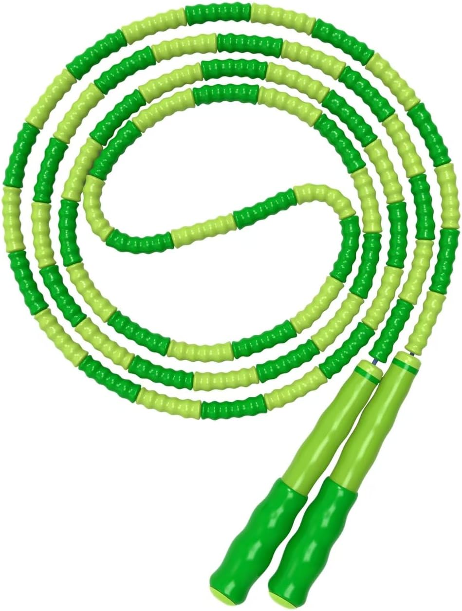 Adjustable Segmented Beaded Jump Rope for Fitness - Image 15