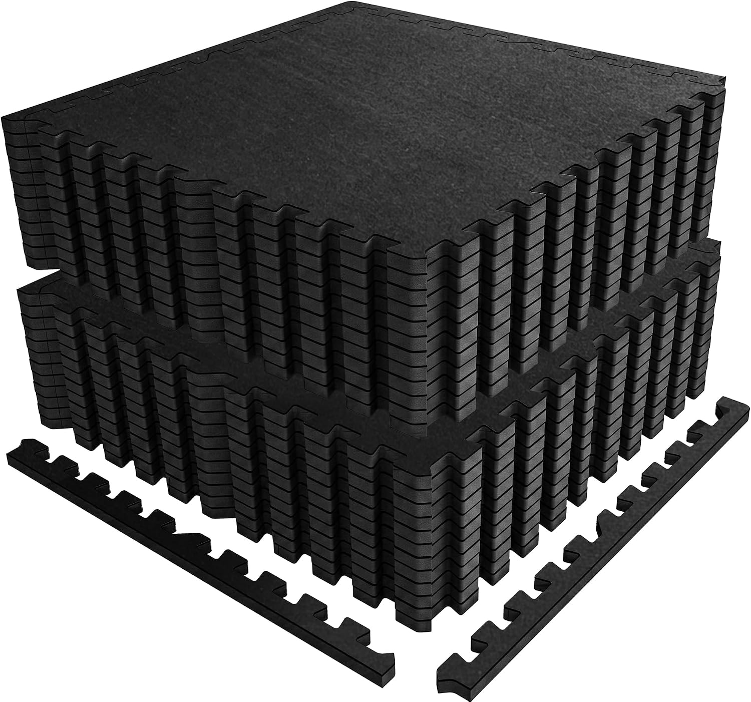 Interlocking Rubber Top Gym Floor Tiles, 0.56 Inch, 48 Sq Ft - Image 14