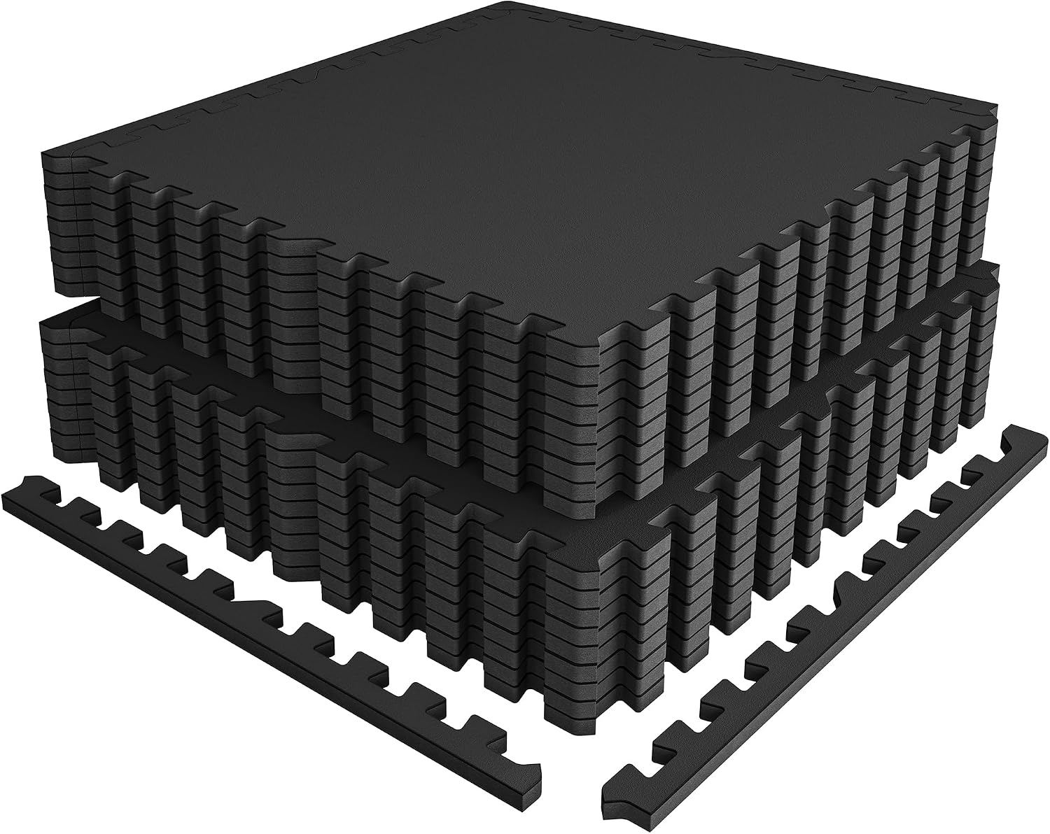 Interlocking Rubber Top Gym Floor Tiles, 0.56 Inch, 48 Sq Ft - Image 12