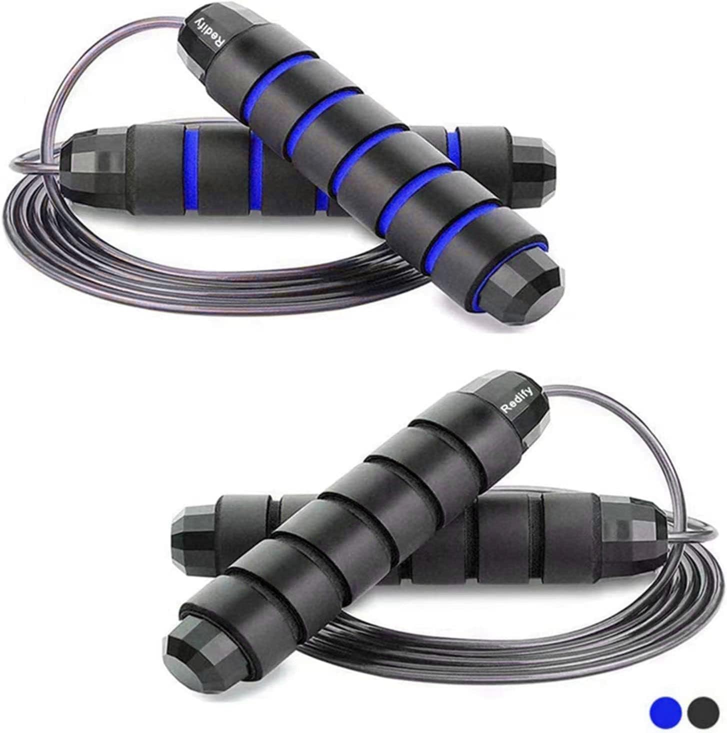 Adjustable PVC Jump Rope with Foam Handles for Fitness - Image 12