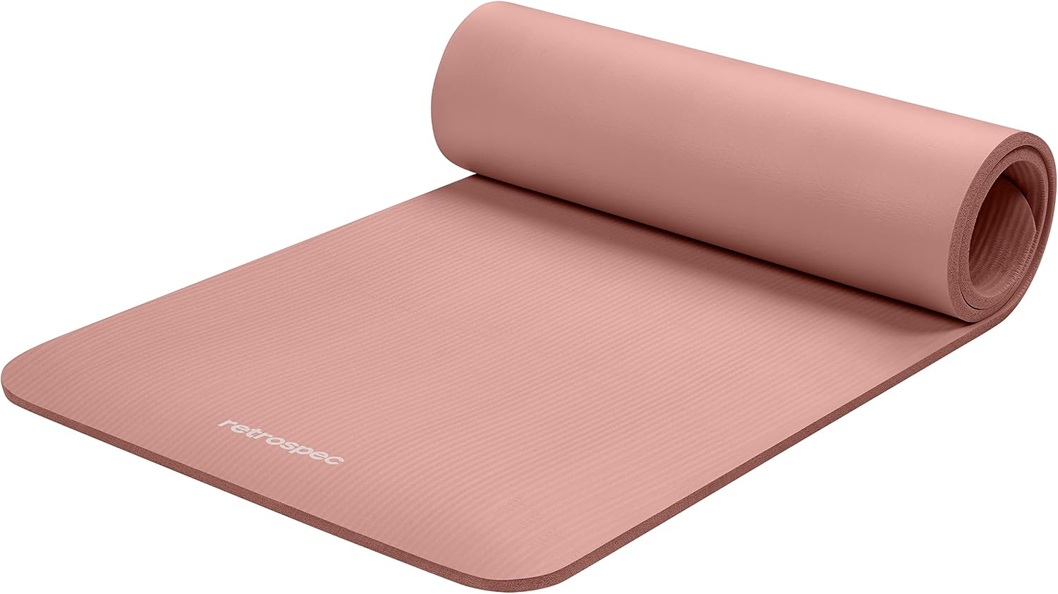 Thick Non-Slip Exercise Mat, 1/2 inch, with Carry Strap