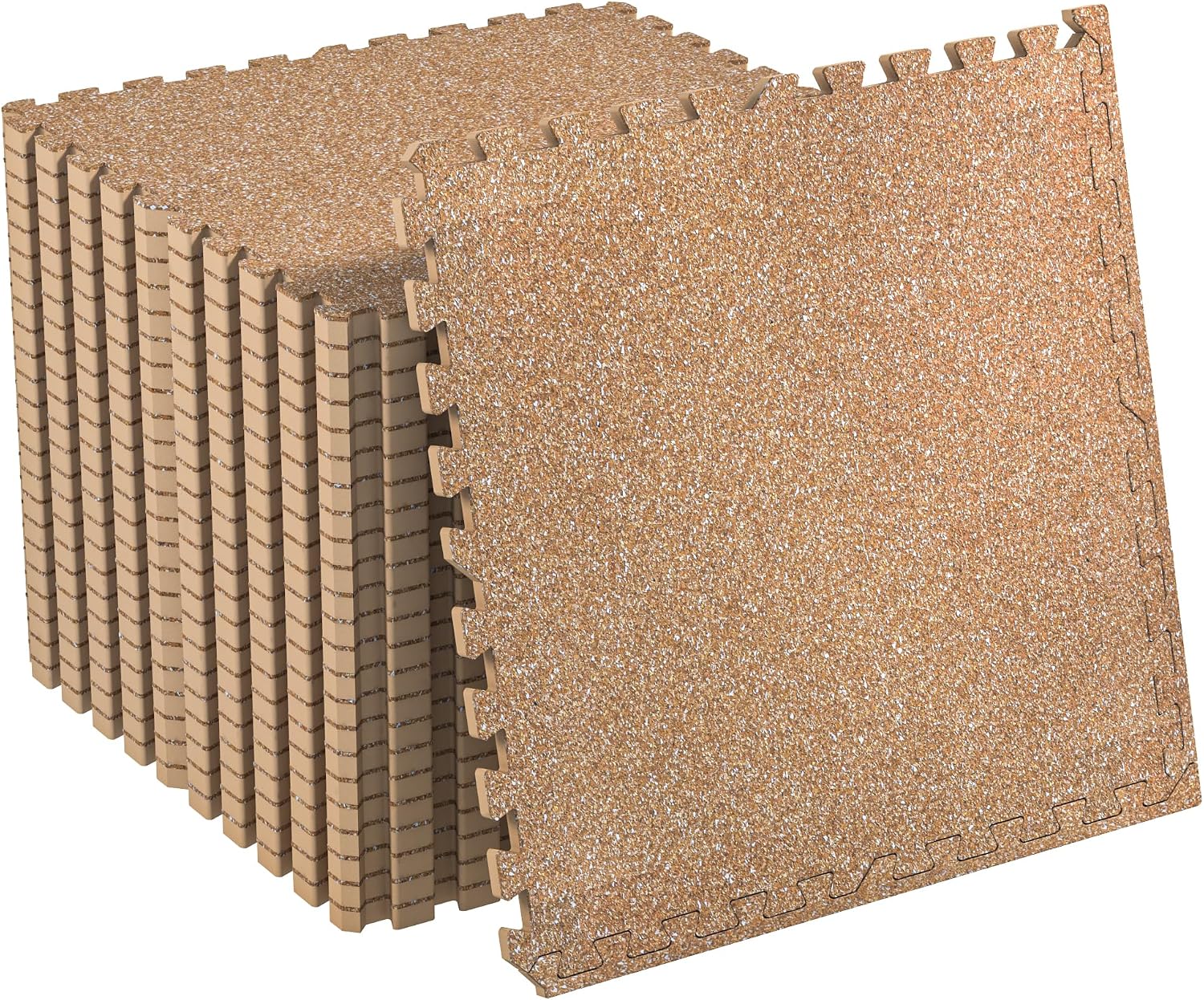Rubber Top Interlocking Gym Flooring Tiles, 12 Pieces - Image 18