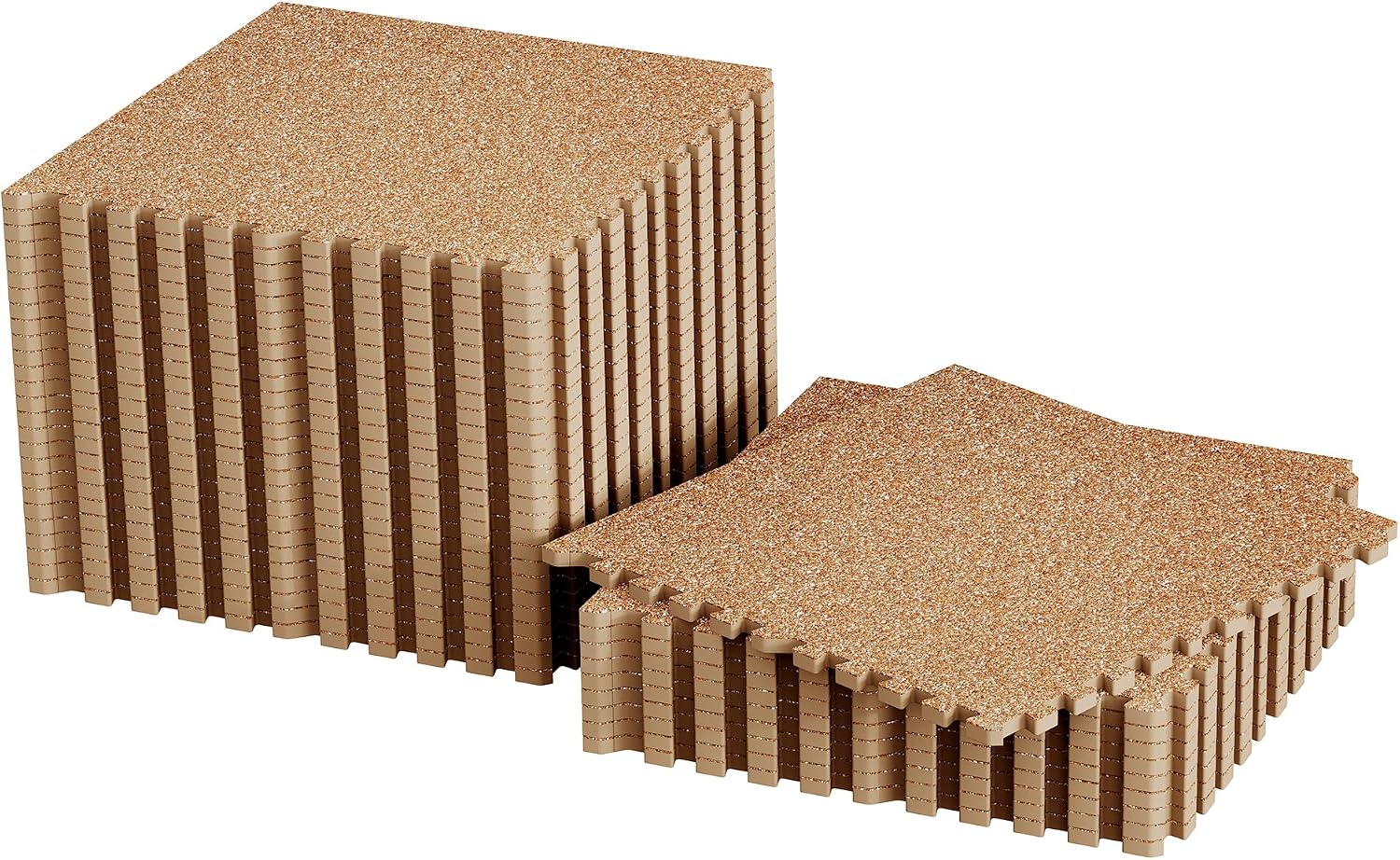 Rubber Top Interlocking Gym Flooring Tiles, 12 Pieces - Image 16