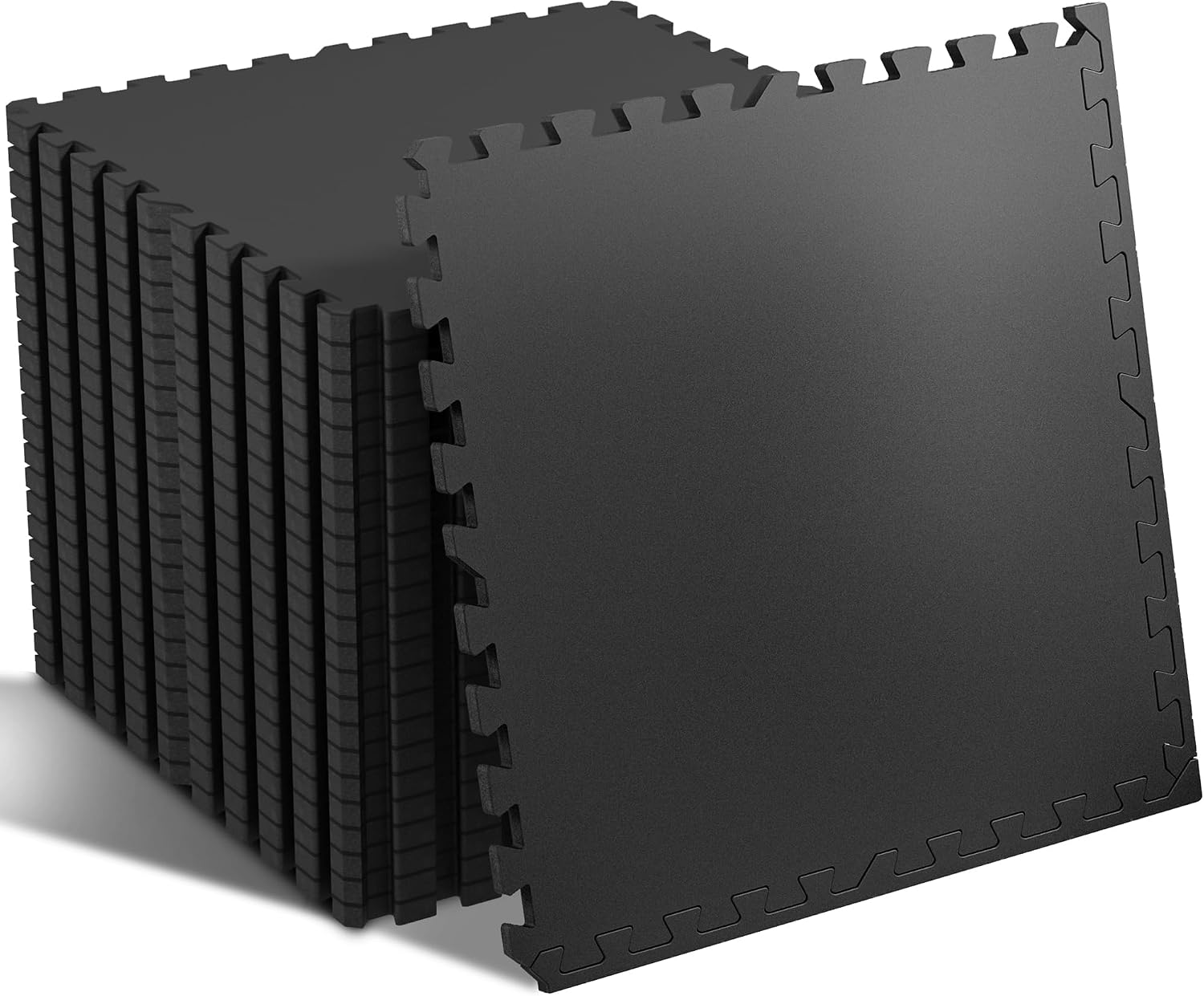 Rubber Top Interlocking Gym Flooring Tiles, 12 Pieces - Image 11