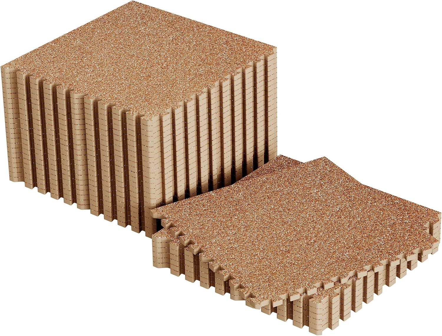 Rubber Top Interlocking Gym Flooring Tiles, 12 Pieces - Image 15