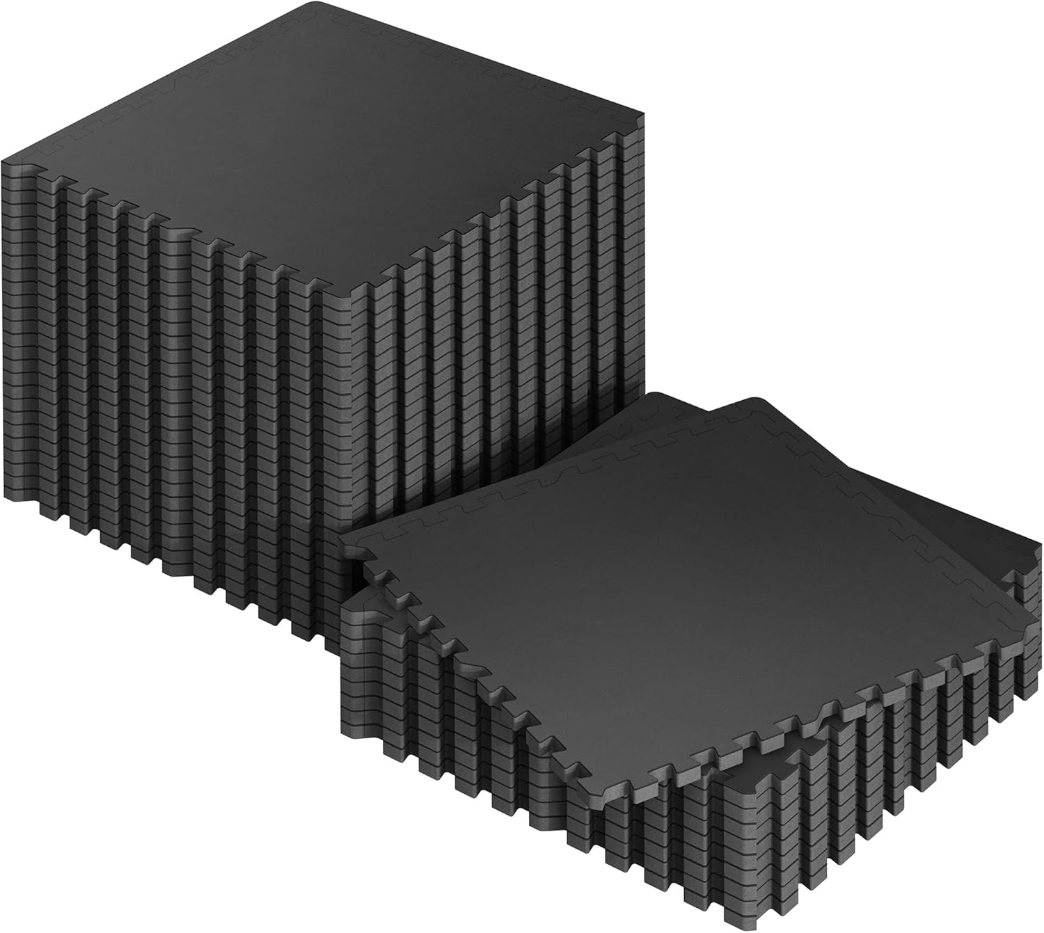 Rubber Top Interlocking Gym Flooring Tiles, 12 Pieces - Image 14